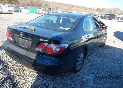 2004 Lexus Es 330 z USA, uszkodzony, nr VIN JTHBA30G640023551